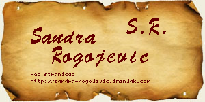 Sandra Rogojević vizit kartica